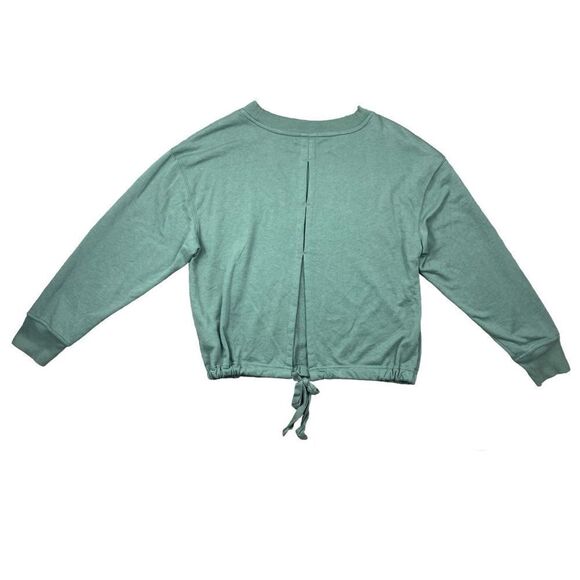 Old navy Loose French-Terry Tie-Back pull over Sweatshirt - Picture 4 of 6